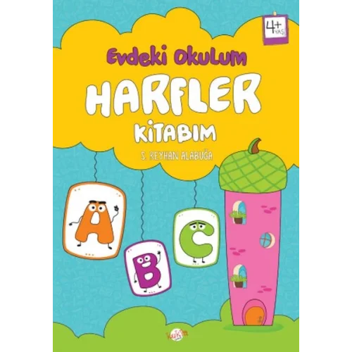 Evdeki Okulum Harfler Kitabım 4+Yaş