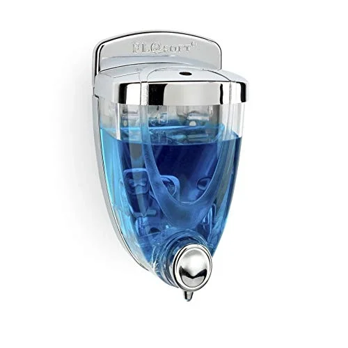 F017 Flosoft Sıvı Sabunluk, 350 Ml, Krom