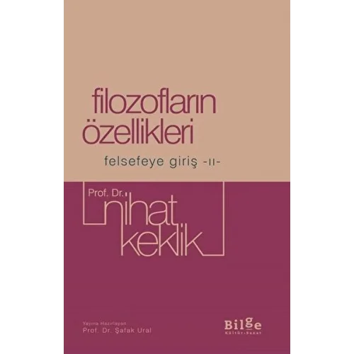Filozofların Özellikleri