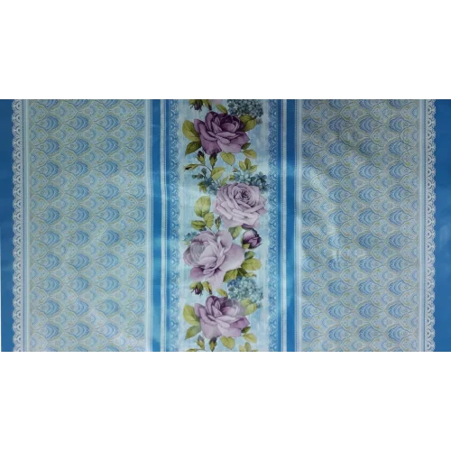 Mey İthalat® Florista Lisa Mavi Masa Örtüsü 1 Metre