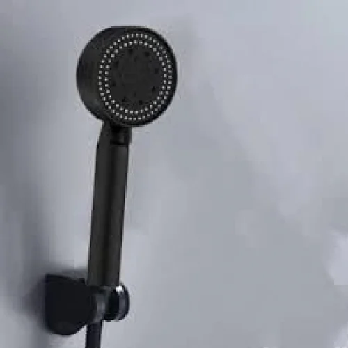 fonksiyonlu Yüksek Basınçlı Duş Hortum, Siyah Duş Seti, 150 cm