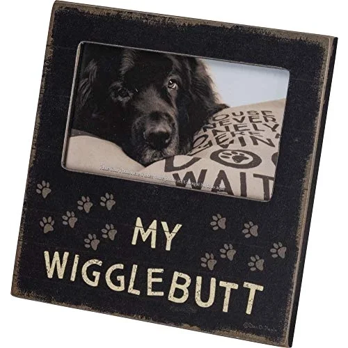 Fotoğraf Çerçevesi - My Wigglebutt - 15,24 cm x 15,24 cm