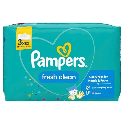 Fresh & Clean Islak Bebek Mendili (3 paket = 156 Islak Mendil)