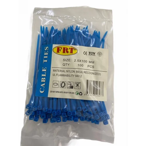 Mey İthalat® FRT Mavi 2,5x100 Kablo Bağı