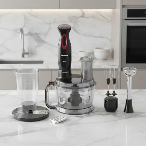 Functionall 2851H Mutfak Robotu Siyah Kırmızı