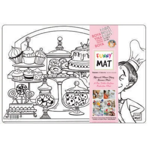 Funny Mat - Pastane 33,5x48cm