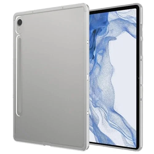 Galaxy ile uyumlu Tab S10 FE Kılıf Tablet Süper Silikon Kapak Renksiz