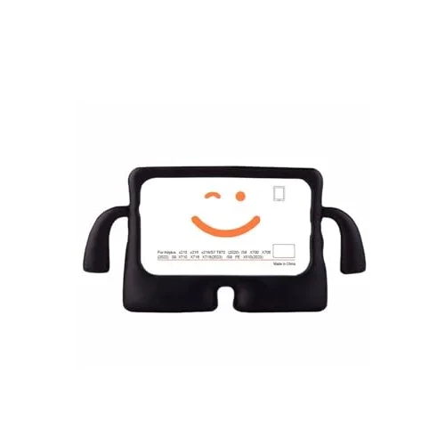 Galaxy Tab A9 Plus ile Uyumlu SBT iBuy Standlı Tablet Kılıf-Siyah - Beyaz 1