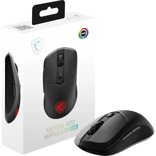 GG VERSA 300 W 8K HZ WIRELESS GAMING MOUSE MAX 26000 DPI 66GR PIXART PAW3395 OPTIK SENSOR MICRO SWITCH OYUNCU FARESI