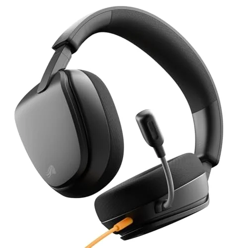 GHS Eternal - PC, PS5, PS4, Xbox, Switch için Stereo Oyun Kulaklığı - Özel Ayarlanmış Açılı Sürücüler, Ayarlanabilir Kristal Netliğinde Çıkarılabilir Mikrofon, 3,5 mm - Dayanıklı, Tüm Gündüz