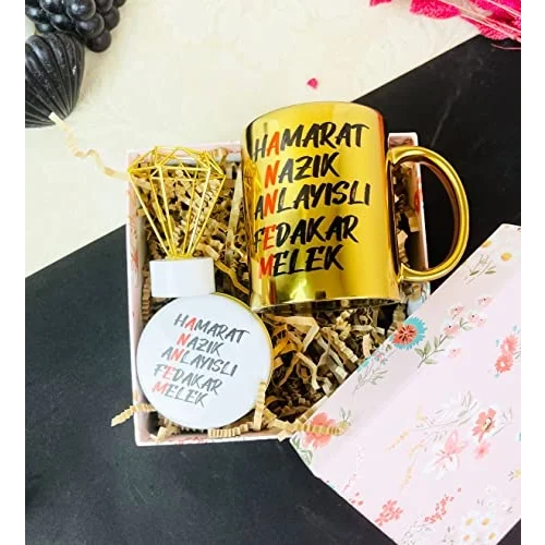 giftmoda Gold Anne Tasarımlı Mini Hediye Seti