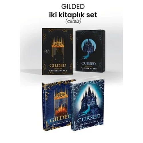 Gilded Serisi - İki Kitaplık Set