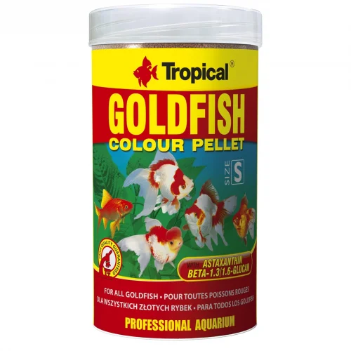Goldfish Colour Pellet Size Small 250ml 110gr