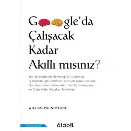 GoogleDa Çalışacak Kadar Akıllı Mısınız?