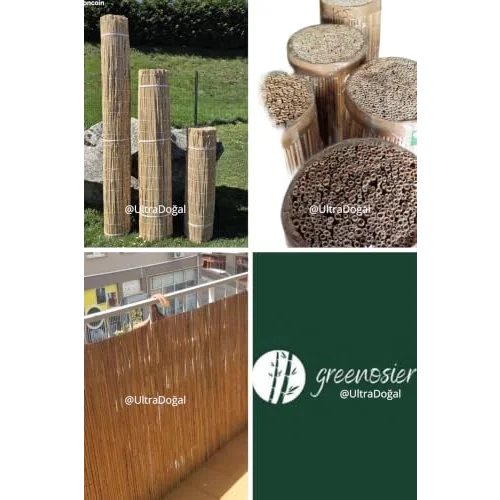Greenosier 1mX3m hasır kamış çit