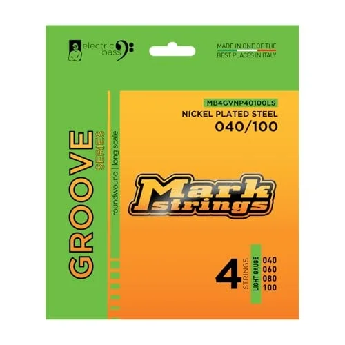 Groove Nickel Plated Steel 40-100 Bas Teli