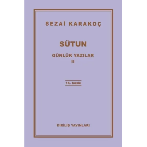 Günlük Yazılar 2 - Sütun