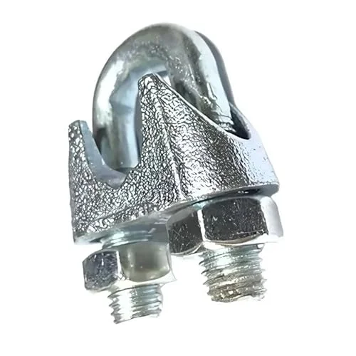 Halat Klemens Seti, Metal Malzeme, 6 mm Çap, 5 Parça