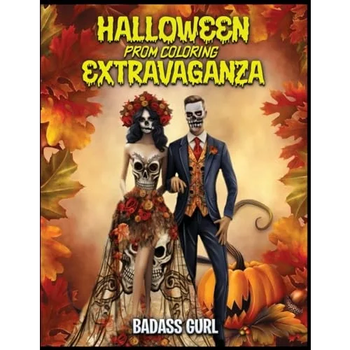 HALLOWEEN PROM COLORING EXTRAVAGANZA