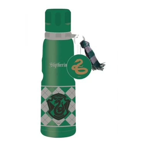 Harry Potter Lisanslı, Uçlu Termos, 600 ml Kapasite, Yeşil
