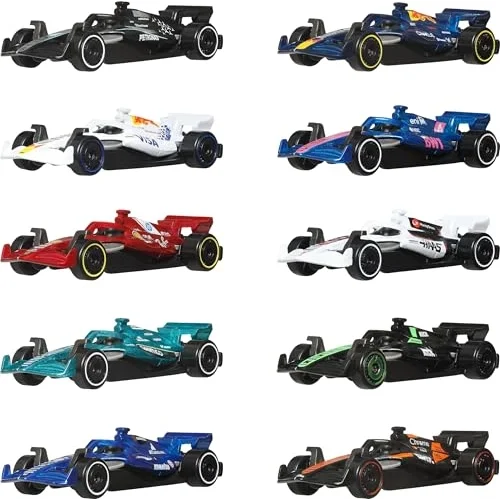 Hot Wheels Formula 1 10lu Araba Seti JMM24