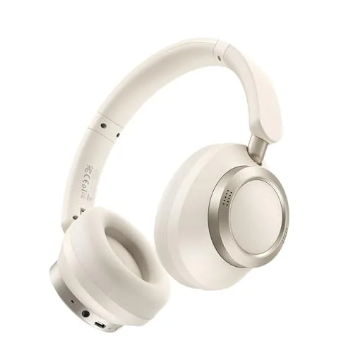 HP-5821 T03 Series ANC Doubly-Fed Bluetooth Kulak Üstü Kulaklık Beyaz