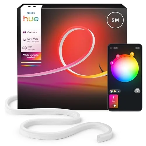 Hue Neon Outdoor Strip Light Dış Mekan Işık Şeridi 5m EU