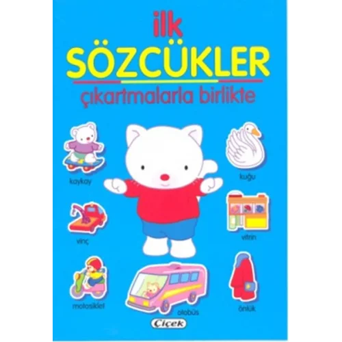 İlk Sözcükler - Çıkartmalarla Birlikte Mavi