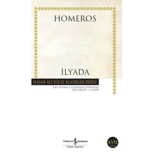 İlyada - Hasan Ali Yücel Klasikleri