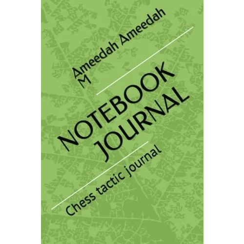 Independently published Chess Tactic Journal