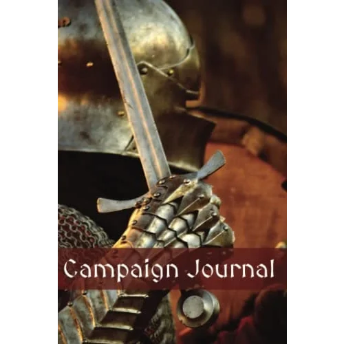 Independently published Roleplaying game campaign journal