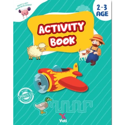 3-4 Age Activity Book
