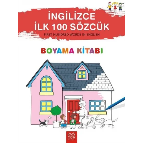 İngilizce İlk Yüz Sözcük Boyama Kitabı