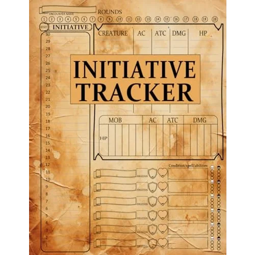 Initiative Tracker: manage encounters with this RPG Encounter Tracker, designed for fast and easy combat organization in games. Tailored for 1 to 6 ... conditions, and player and enemy stats,dnd 5e