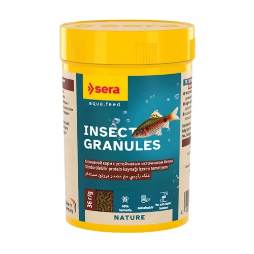 Insect Granules Sürdürülebilir Böcek Bazlı Temel Yem 100 ml