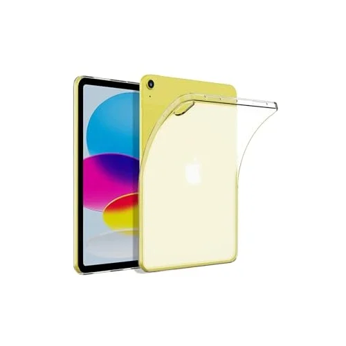 iPad 11.Nesil 2025 Kılıf Tablet Süper Silikon Kapak - Renksiz