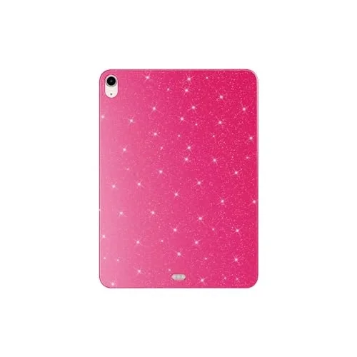 iPad Air 11 2025 M3 Simli Parlak Görünümlü JoieCreatif Tablet Koton Kılıf - Pembe Koyu 3