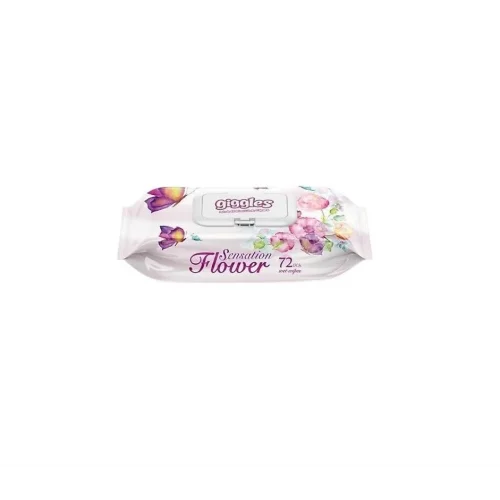 Islak Havlu 72li Sensation Flower 1 Paket