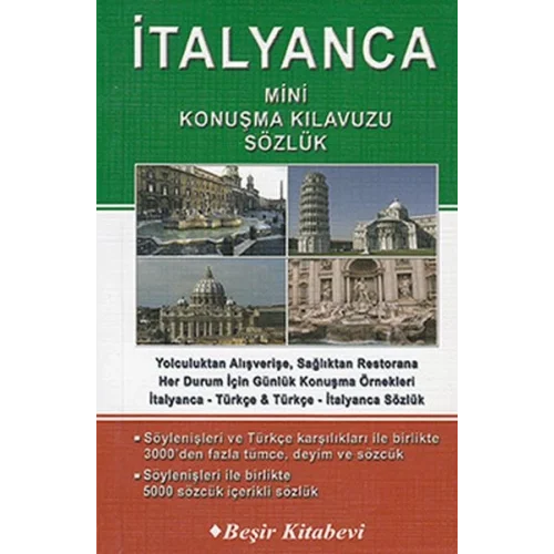 İtalyanca Mini Konuşma Kılavuzu - Sözlük