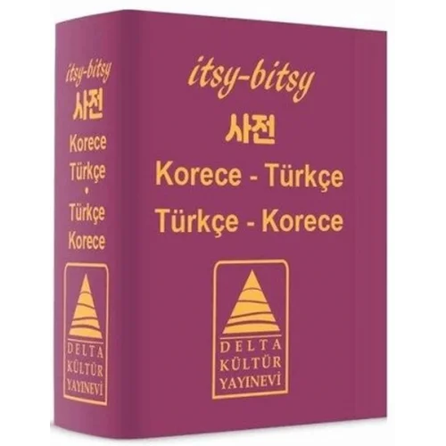 Itsy Bitsy Korece-Türkçe, Türkçe-Korece Mini Sözlük