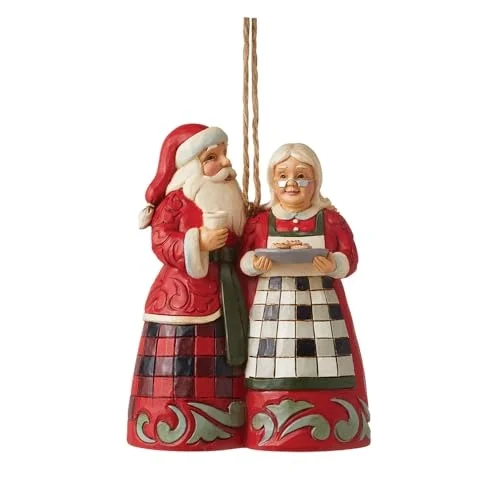 Jim Shore Hg Santa & Mrs. Claus Süsü