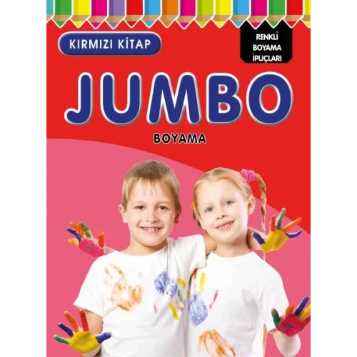 Jumbo Boyama Kırmızı Kitap