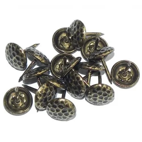 Kabara Oksit Benekli Dekoratif Çivi, Antik Bronz Renk, 10 Adet