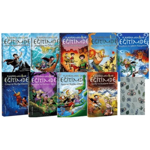 Kahramanlar Eğitimde Seti (9 Kitap - Defter Hediyesi)