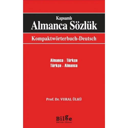 Kapsamlı Almanca-Türkçe, Türkçe-Almanca Sözlük