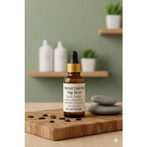 Karpuz Çekirdeği Yağı 50 ML - Saf ve Doğal Bitkisel Yağ, BTY-ADY85339