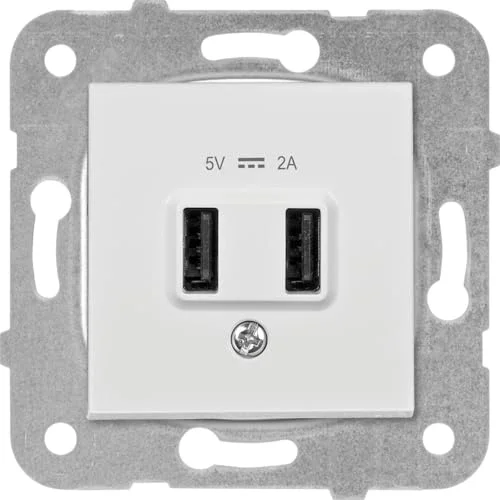 Karre Beyaz USB Priz 5V 2A