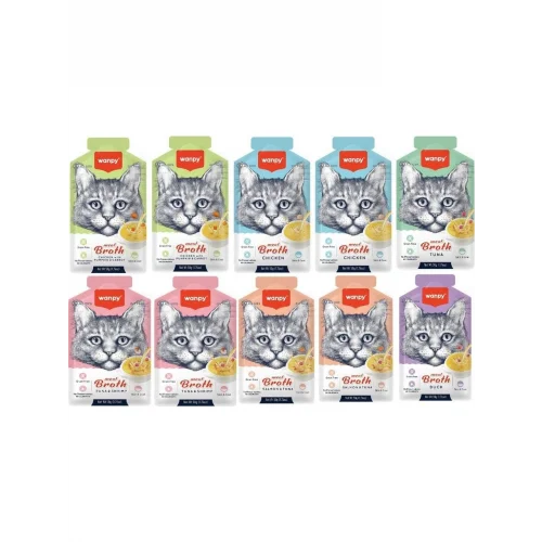 Kedi Çorbası Karışık 50gr x 10 Adet