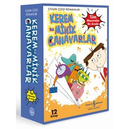 Kerem ile Minik Canavarlar - Tüm Maceralar Bir Arada (12 Kitap)