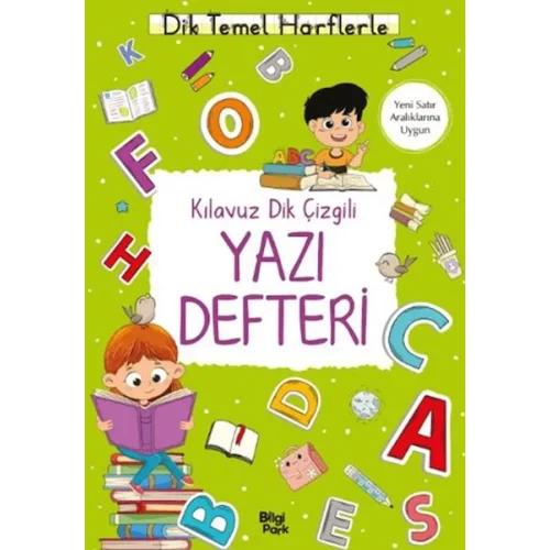 Kılavuz Dik Çizgili Yazı Defteri (Büyük Boy)